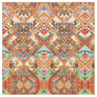 Fiji Ancestors & History Fabric Stof