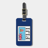 Fiji Bagagelabel (Voorkant verticaal)