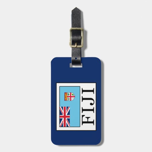 Fiji Bagagelabel (Voorkant verticaal)