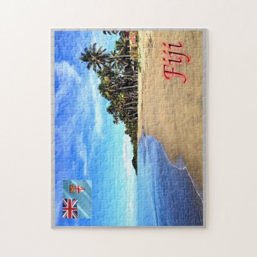 Fiji - Beach - Legpuzzel (Verticaal)