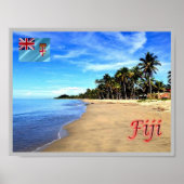 Fiji - Beach - Poster (Voorkant)
