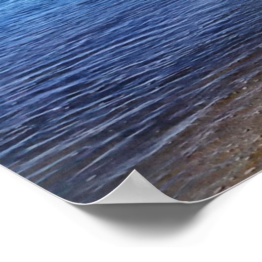 Fiji Beach Sand Sky Poster (Hoek)