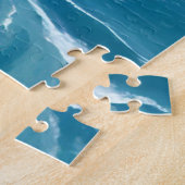 Fiji bergen kustlijn reis schilderij legpuzzel (Zijkant)