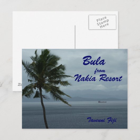 Fiji Briefkaart (Voorkant / Achterkant)