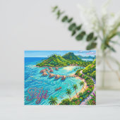 Fiji Briefkaart (Staand voorkant)