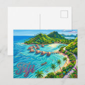 Fiji Briefkaart (Voorkant / Achterkant)