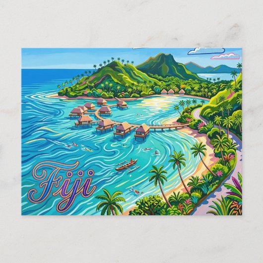 Fiji Briefkaart (Voorkant)