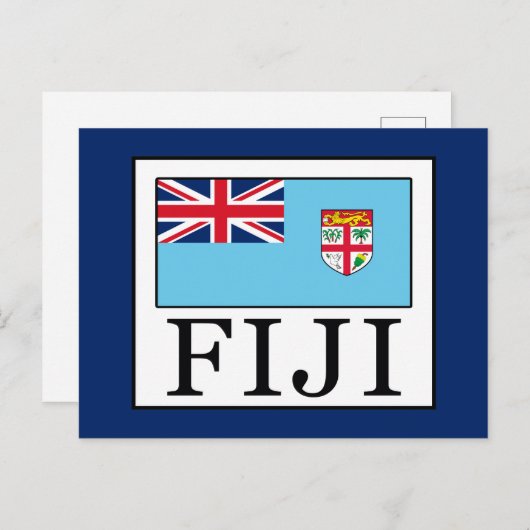 Fiji Briefkaart (Voorkant / Achterkant)