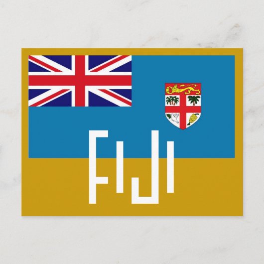 Fiji briefkaart (Voorkant)