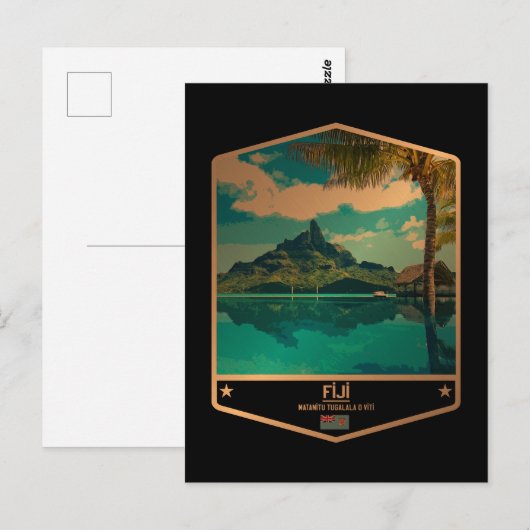 Fiji Briefkaart (Voorkant / Achterkant)