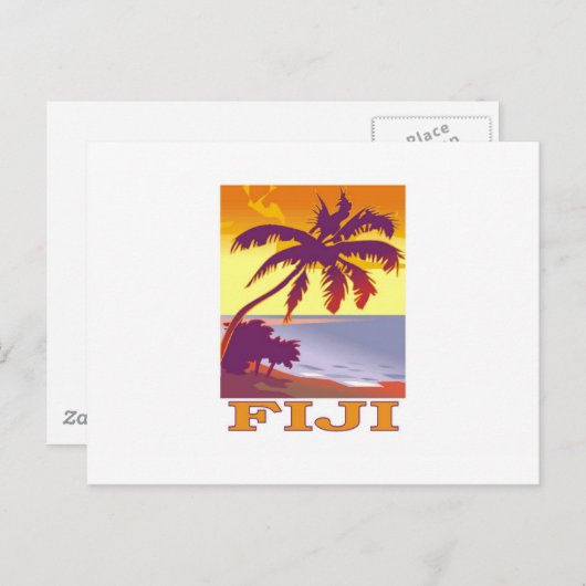 Fiji Briefkaart (Voorkant / Achterkant)