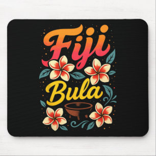 Fiji Bula Tropisch Eiland Vakantie Souvenir Muismat