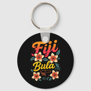 Fiji Bula Tropisch Eiland Vakantie Souvenir Sleutelhanger