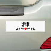 Fiji Bumpersticker (Op auto)