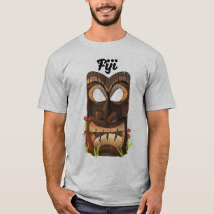 Fiji-carved masker t-shirt
