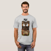 Fiji-carved masker t-shirt (Voorkant volledig)