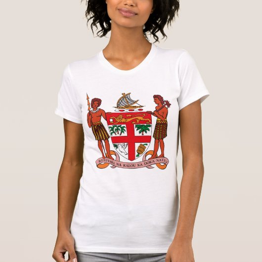 Fiji Coat of Arms T-shirt (Voorkant)