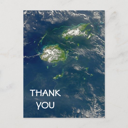 Fiji Dank u Briefkaart (Voorkant)