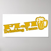 Fiji Drink team Poster (Voorkant)