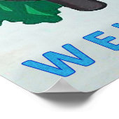 Fiji-eiland, geboorteland met traditioneel welkom poster (Hoek)