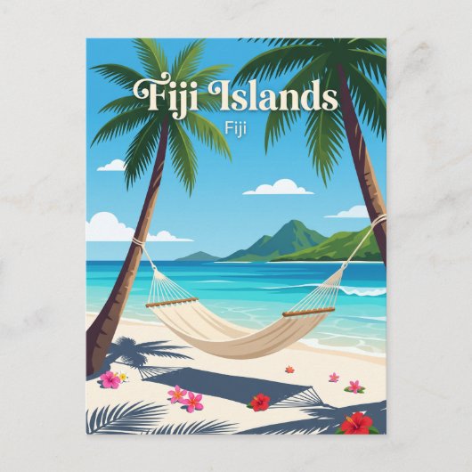 Fiji-eilanden Briefkaart (Voorkant)