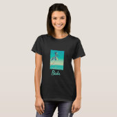 Fiji Eilanden Bula kokospalmen reizen T-shirt (Voorkant volledig)