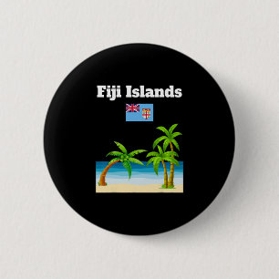 Fiji-eilanden Liefhebber Reis Souvenir Fijiaanse V Ronde Button 5,7 Cm