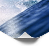 Fiji-eilanden, Tavarua, Cloudbreak. Een golf Foto Afdruk (Hoek)