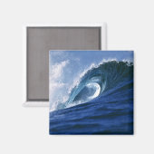Fiji eilanden, Tavarua, Cloudbreak. Een golf Magneet (Voorkant / Achterkant)