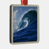 Fiji-eilanden, Tavarua, Cloudbreak. Een golf Metalen Ornament (Rechts)