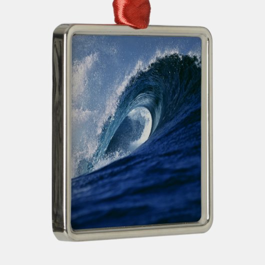 Fiji-eilanden, Tavarua, Cloudbreak. Een golf Metalen Ornament (Rechts)