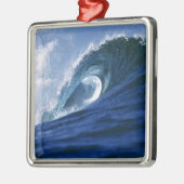 Fiji-eilanden, Tavarua, Cloudbreak. Een golf Metalen Ornament (Links)