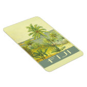 Fiji-eilanden — vintage-reisstijl magneet (Rechterzijde)