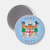 Fiji Erfgoed Embleem Magneet (Voorkant / Achterkant)