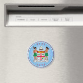 Fiji Erfgoed Embleem Magneet (Insitu (Vaatwasser))