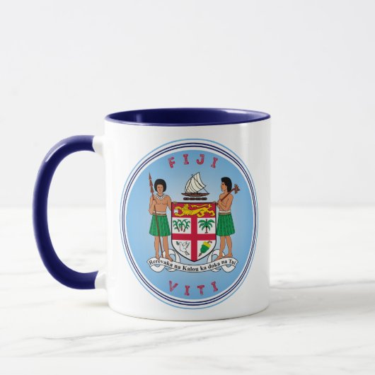 Fiji Erfgoed Embleem Mok (Links)