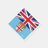 Fiji & Fiji Flag party mode / sportfans Servet (Hoek)