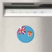 Fiji Fisheye Vlag Magneet (Insitu (Vaatwasser))