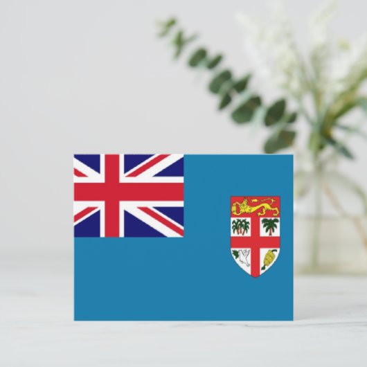 Fiji Flag Briefkaart (Staand voorkant)