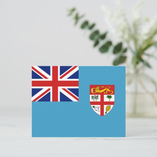 Fiji Flag Briefkaart (Staand voorkant)
