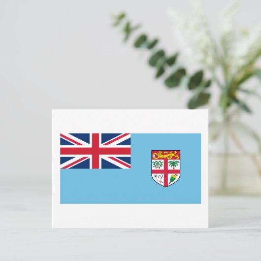 Fiji Flag Briefkaart (Staand voorkant)
