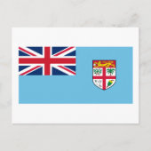 Fiji Flag Briefkaart (Voorkant)