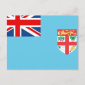 Fiji Flag Briefkaart (Voorkant)
