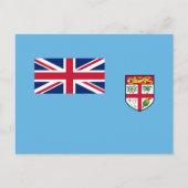 Fiji Flag Briefkaart (Voorkant)