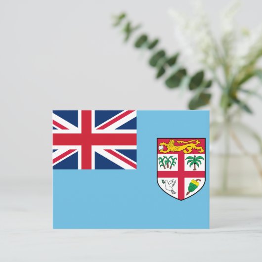 Fiji Flag Briefkaart (Staand voorkant)