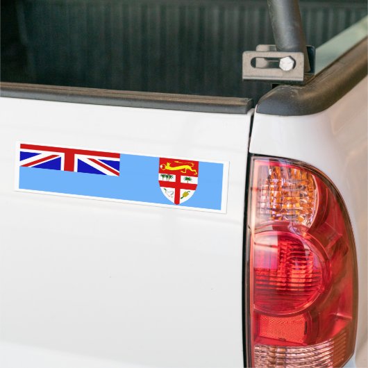 Fiji Flag Bumpersticker (Op Truck)