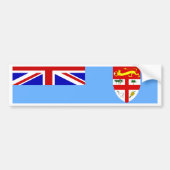 Fiji Flag Bumpersticker (Voorkant)