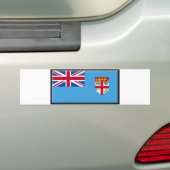 Fiji Flag Bumpersticker (Op auto)