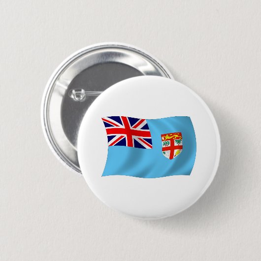 Fiji Flag Button (Voorkant /achterkant)