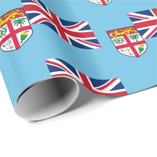 Fiji Flag Cadeaupapier (Rol Hoek)